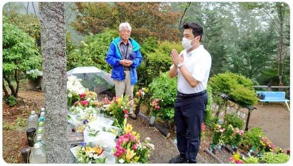 御巣鷹の尾根登山道復旧を支援
